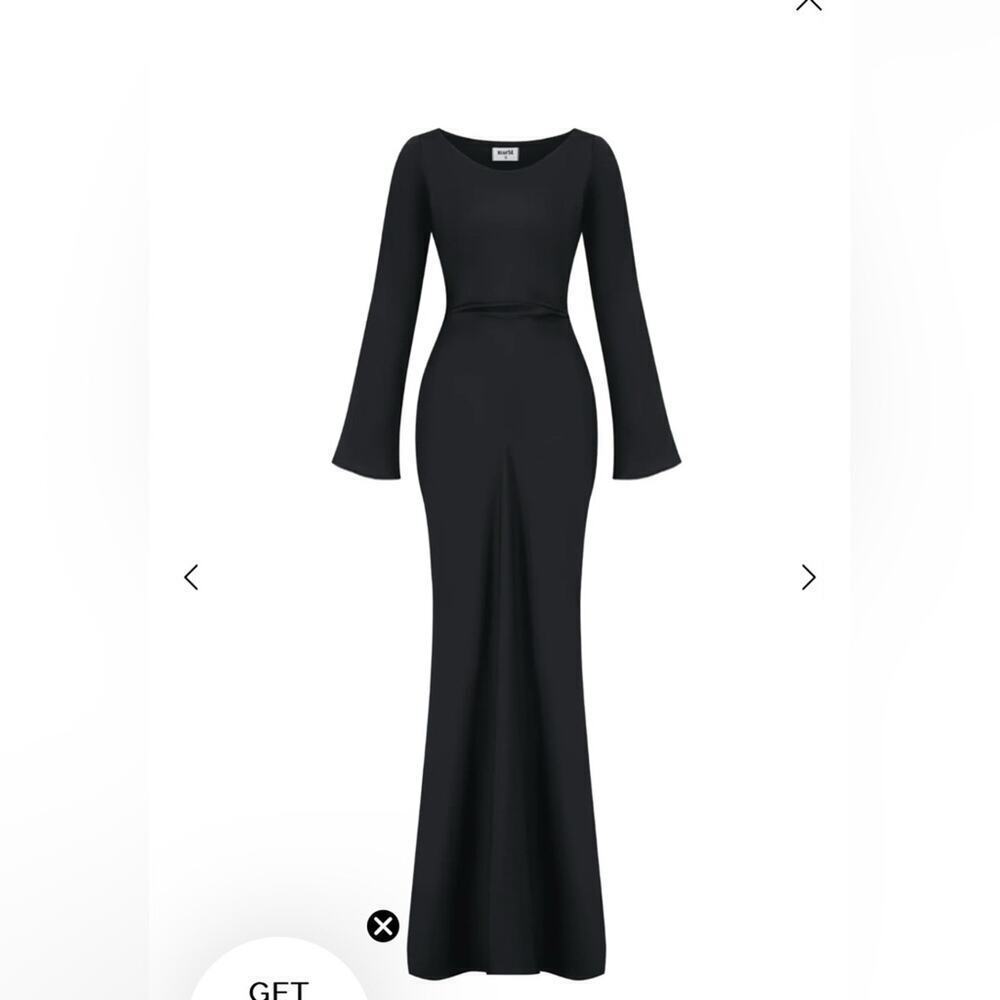 ✨marbl.✨Gamine Long Sleeve Dress